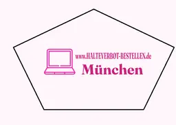 Halteverbote und Halteverbotsschilder für München bestellen. Für umzug, Baustelle oder auch eine Veranstaltung.
